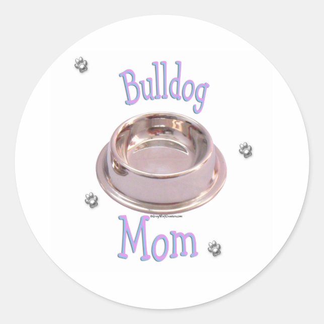 Bulldog Mum - Sticker (Front)