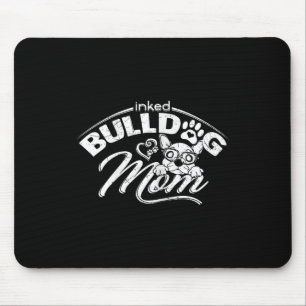 Bulldog Mum Tattoos Old English Bulldog Mum Tattoo Mouse Mat