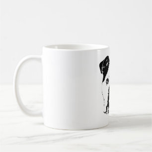 Bulldog Noel Close-Up Coffee Mug