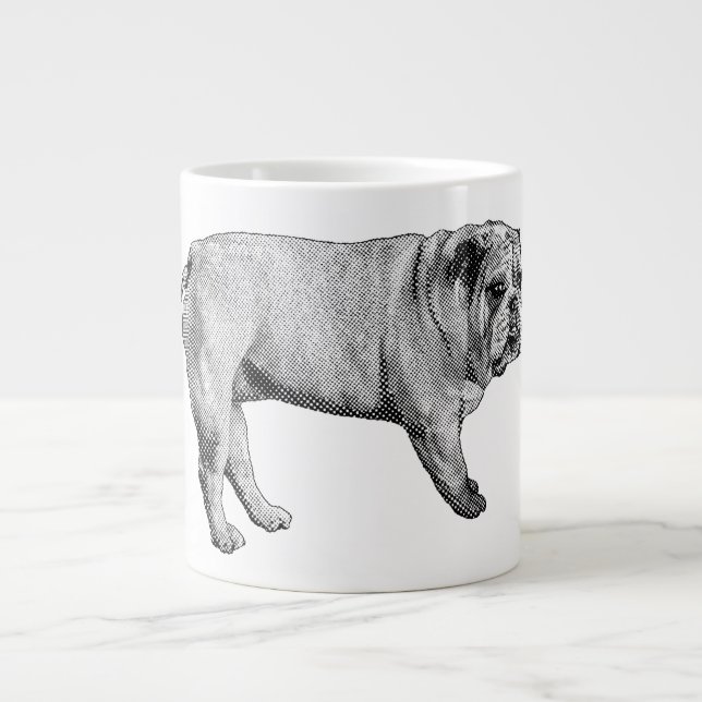 Bulldog Noel Mug (Front)