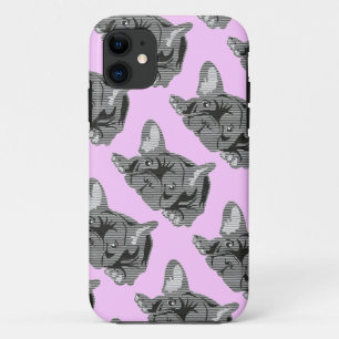 Bulldog of Lines iPhone 11 Case