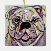 Bulldog Ornament