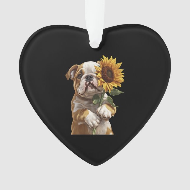 Bulldog  ornament (Front)