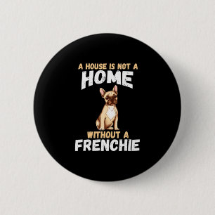 Bulldog Owner 6 Cm Round Badge