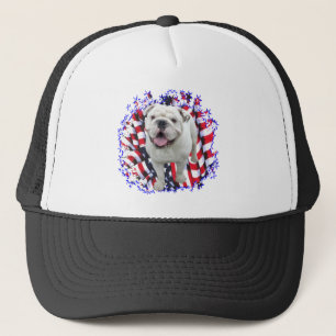 Bulldog Patriot Trucker Hat
