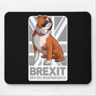 Bulldog Patriotic English Bulldog Union Jack Flag  Mouse Mat