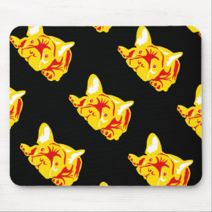 Bulldog Pattern Mouse Mat