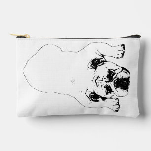 Bulldog Peace Beauty Bag