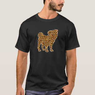 Bulldog Pet Animal Print Leopard Girls Women For H T-Shirt