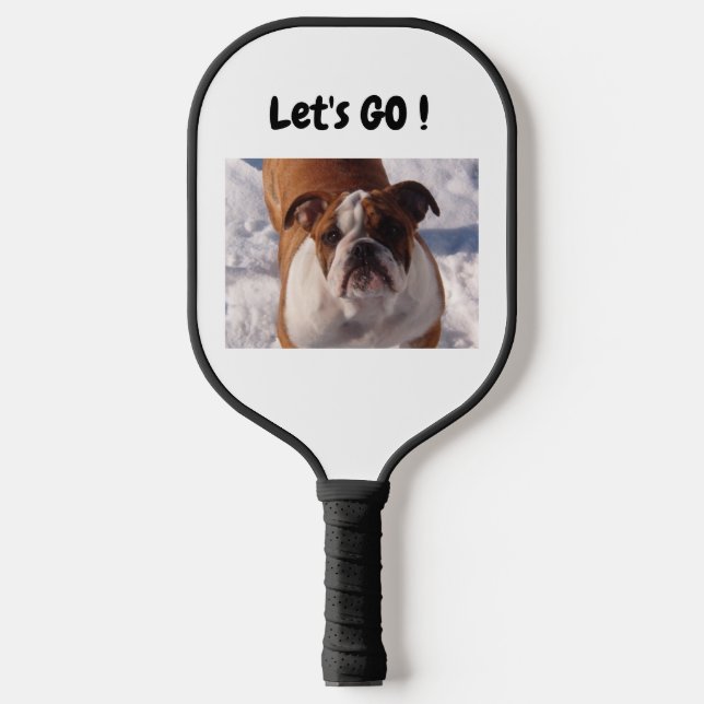 Bulldog Pickleball Paquet Paddle (Front)
