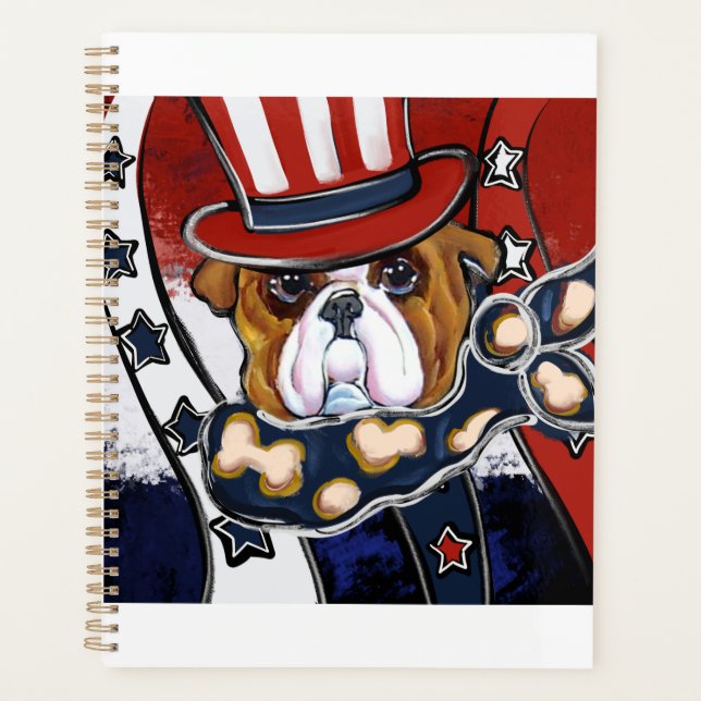 Bulldog          planner (Front)