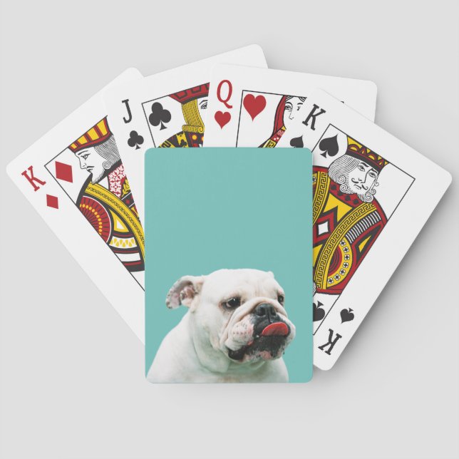 Bulldog Playing Cards (Back)