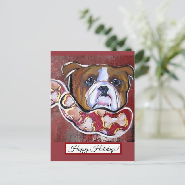  Bulldog   Postcard (Standing Front)