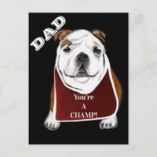 BULLDOG POSTCARD