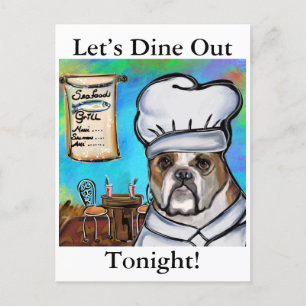 Bulldog postcard