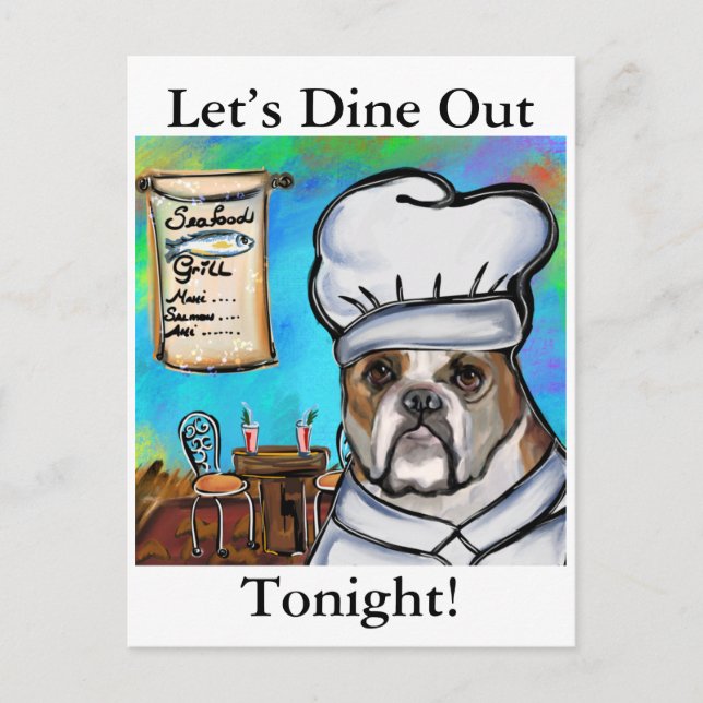 Bulldog               postcard (Front)