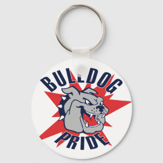 Bulldog Pride Key Ring