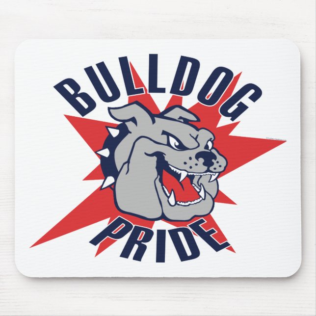 Bulldog Pride Mouse Mat (Front)
