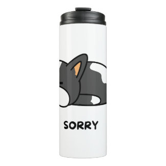 Bulldog print Thermal Tumbler