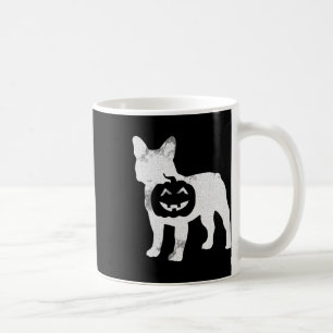 Bulldog Pumpkin Lazy Halloween Costume Cute Dog Pu Coffee Mug