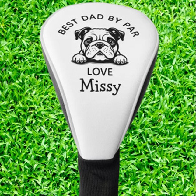 Bulldog Puppy Customise Golf Head Cover (From stylish club covers to unique accessories)