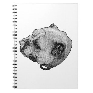 Bulldog Quiet Notes Notebook