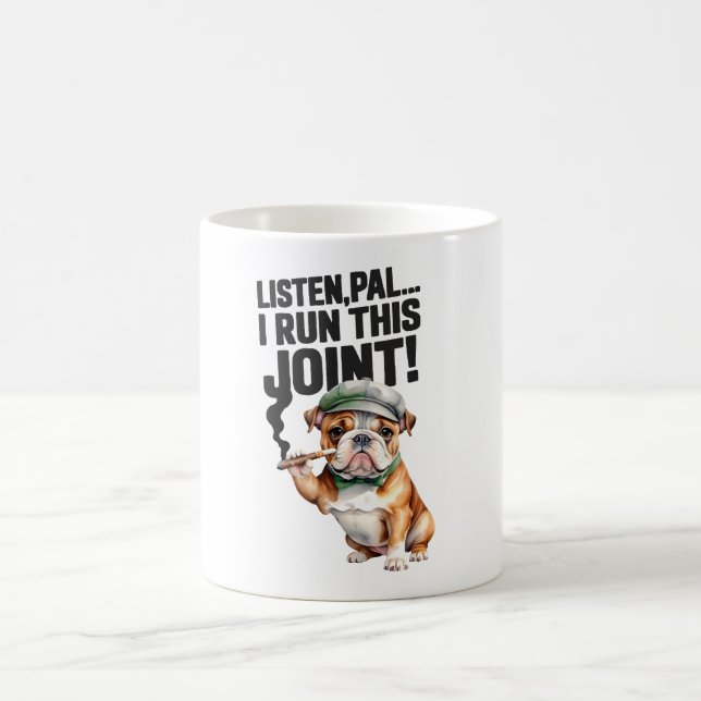Bulldog Run This Coffee Tea Mug (Center)