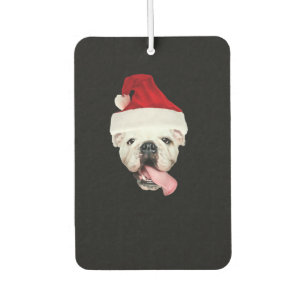 Bulldog Santa Essential T-Shirt Car Air Freshener