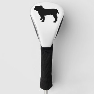 Bulldog Silhouette Golf Head Cover