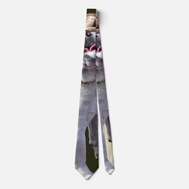 Bulldog Standing Tall Tie (Front)