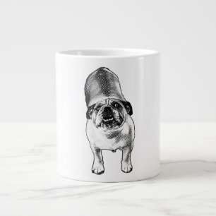 Bulldog Starlight Gaze Large Coffee Mug