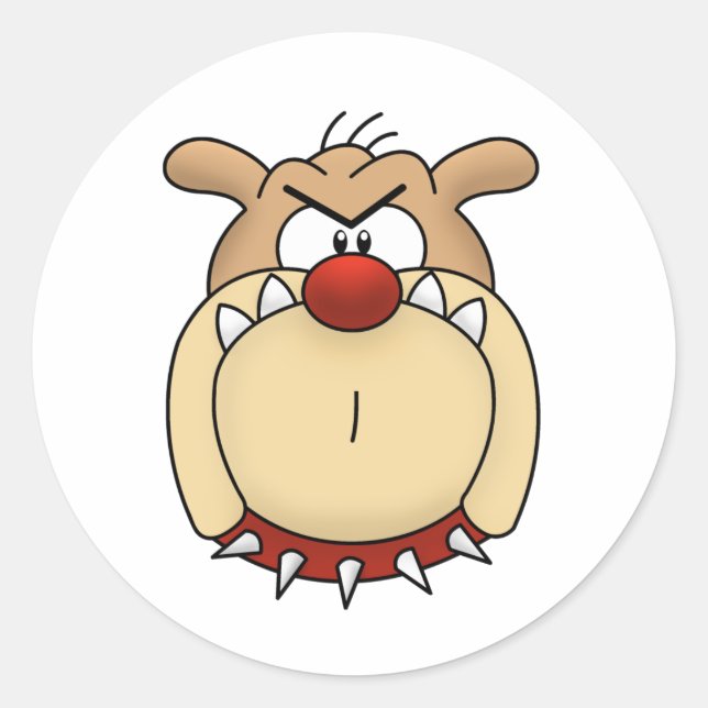 Bulldog Stickers (Front)