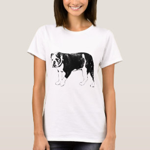 Bulldog Symbol, Crisp Linework T-Shirt