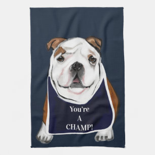 BULLDOG  TEA TOWEL