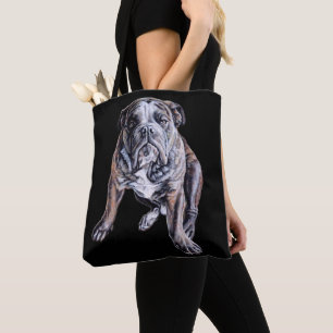 Bulldog Tote Bag English Bulldog Enviro-Friendly 