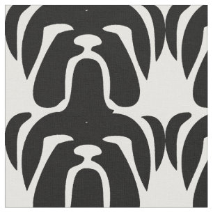 bulldog tribal fabric