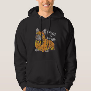 Bulldog Tricks For Treats Cute Halloween Bulldogs Hoodie