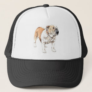 Bulldog Trucker Hat