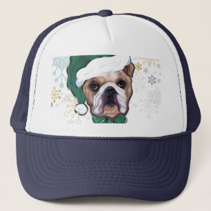 Bulldog trucker hat