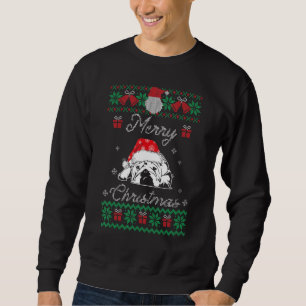 Bulldog Ugly Christmas Sweater English Bulldog