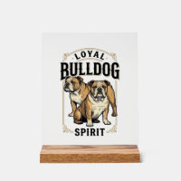 Bulldog Vintage Shirt Twin Bulldogs Engraving Tee_