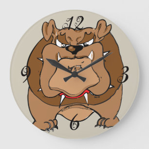 Bulldog Wall Clock