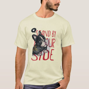 bulldog with T-shirt, but with phrase, fair design T-Shirt