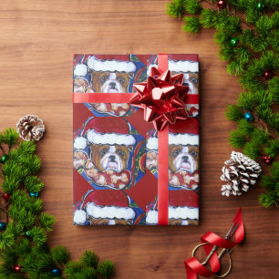 Bulldog Wrapping Paper