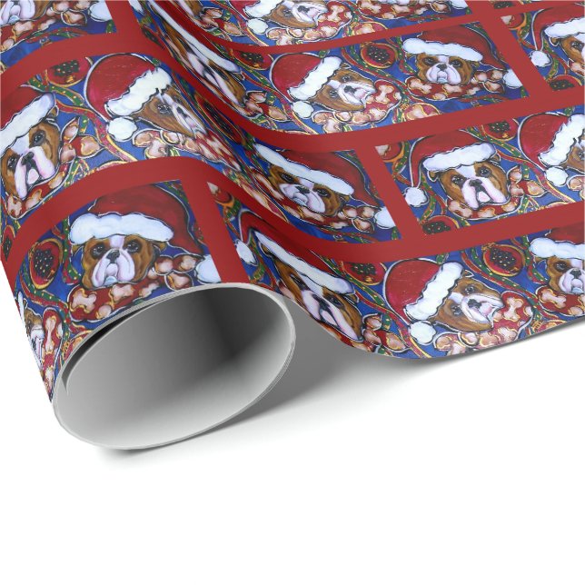 Bulldog    wrapping paper (Roll Corner)