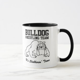 Bulldog Wrestling Team Mug