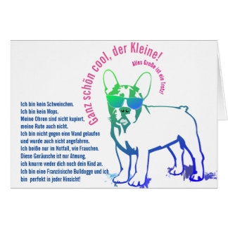 Bulldogge Karten