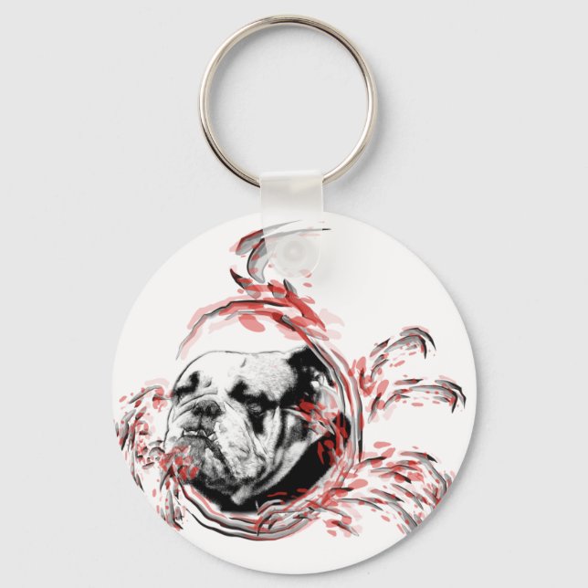bulldogge key ring (Front)