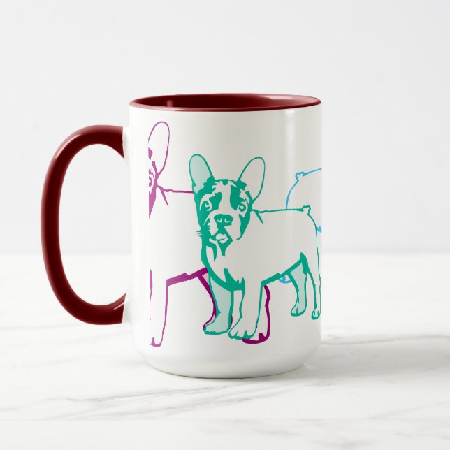Bulldoggen Tasse Mug (Left)