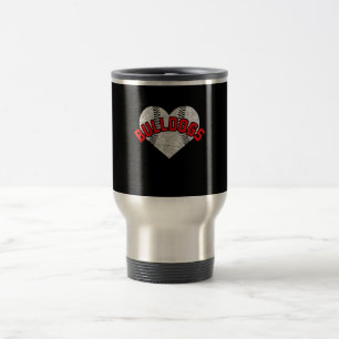 Bulldogs Baseball Softball High School Team Gifts Travel Mug